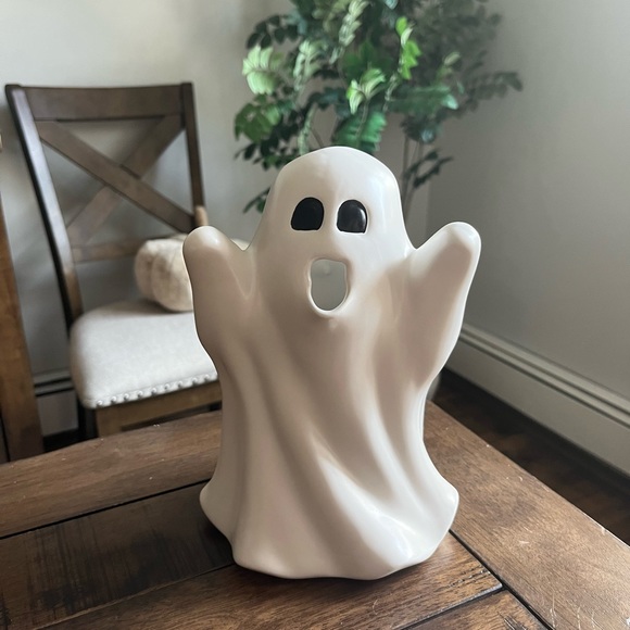 Target Other - Target Threshold Ghost Stoneware Pitcher - NEW Halloween 2023